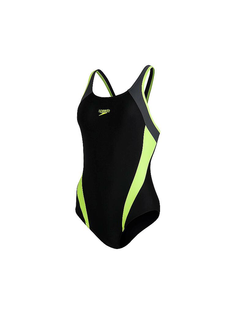 SPEEDO | Damen Badeanzug Logo | schwarz