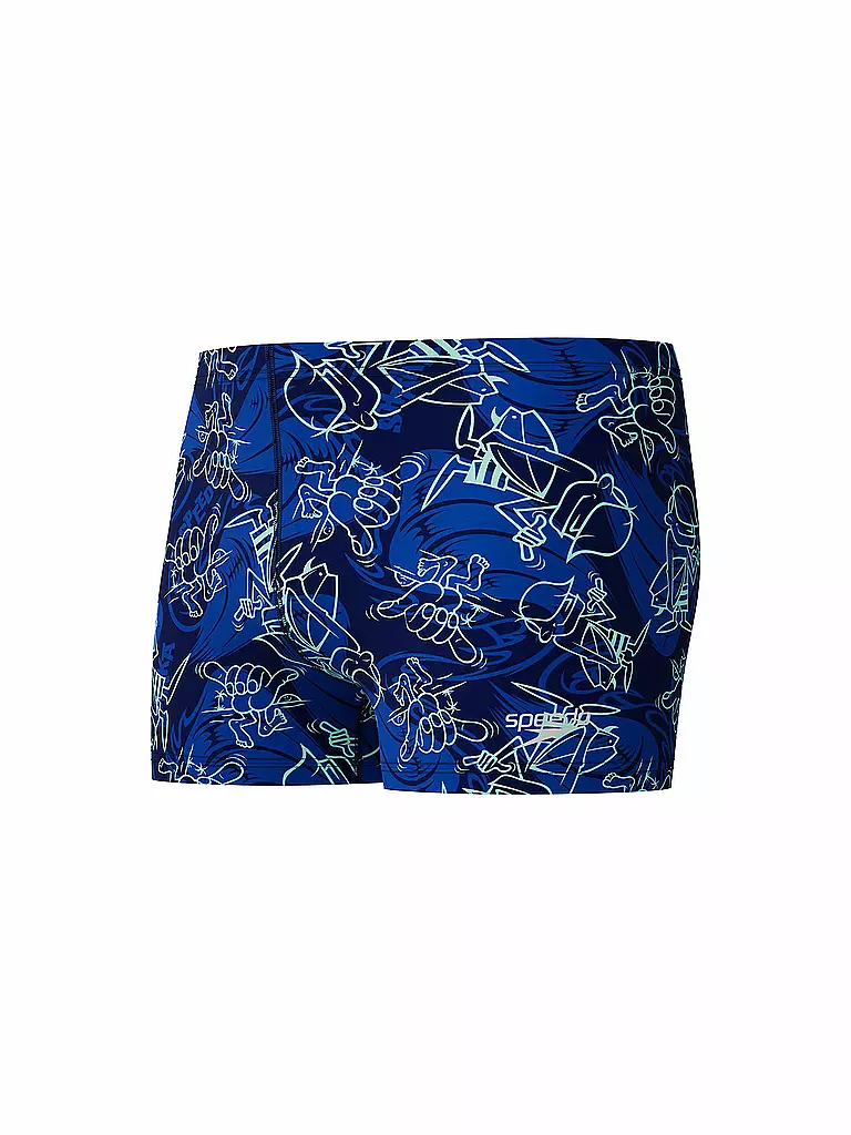SPEEDO | Herren Beinbadehose Print Beachstar Square | blau