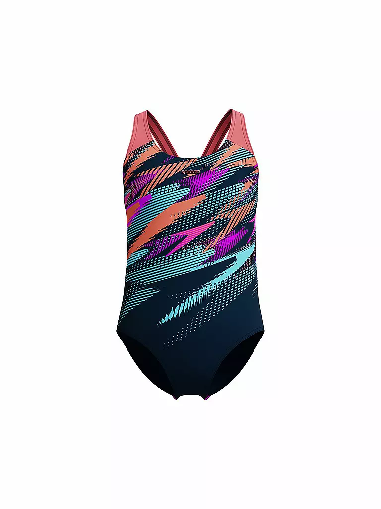 SPEEDO | Mädchen Badeanzug Digi Placement | rosa