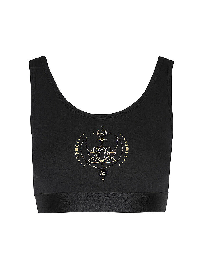 Spirit Of Om Damen Sport-BH Padma Medium Support schwarz