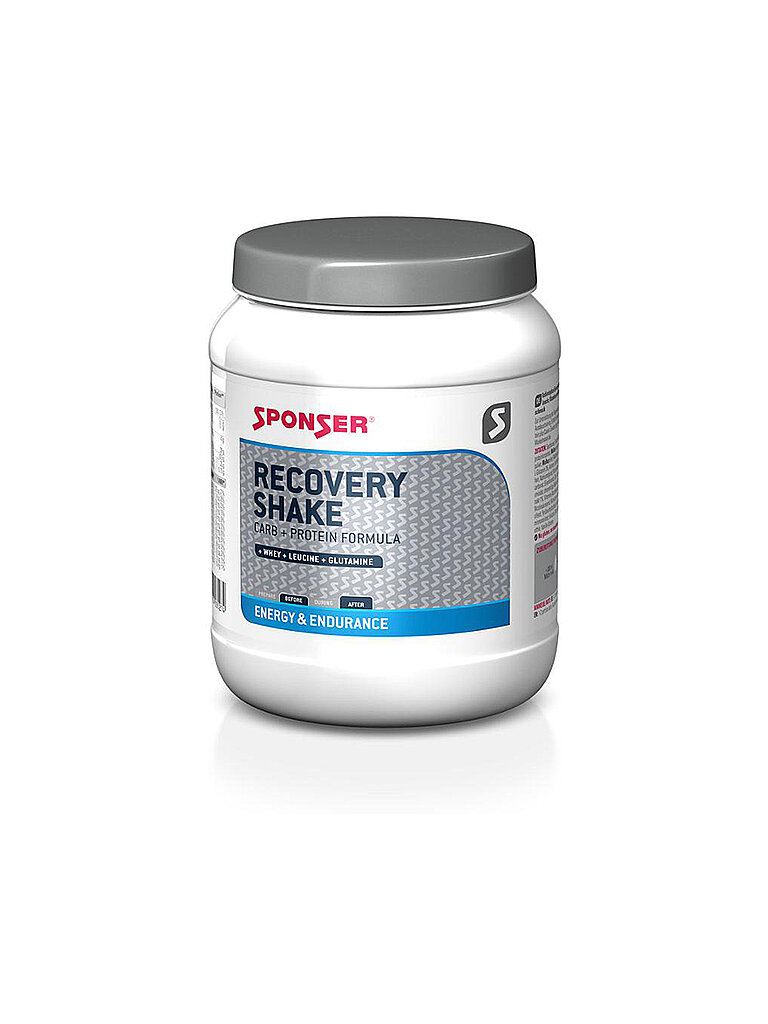 SPONSER Recovery Shake Instantpulver Vanille, 900 g Dose bunt — Bild 2