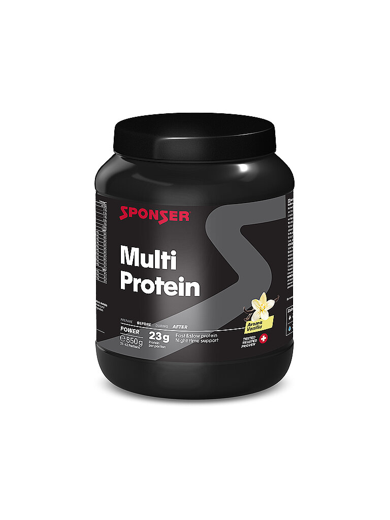 SPONSER Proteinpulver Multi Protein Vanilla bunt