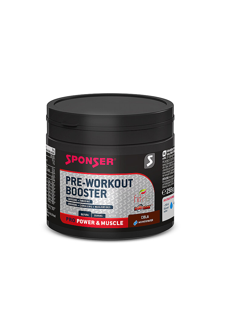 SPONSER Getränkepulver Pre-Workout Booster Cola bunt — Bild 2