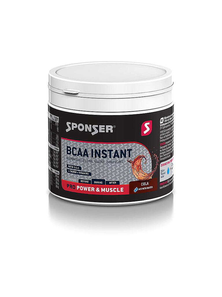 SPONSER | BCAA Instant 3:1:1 Cola, 200 g Pulver in Dose | keine Farbe
