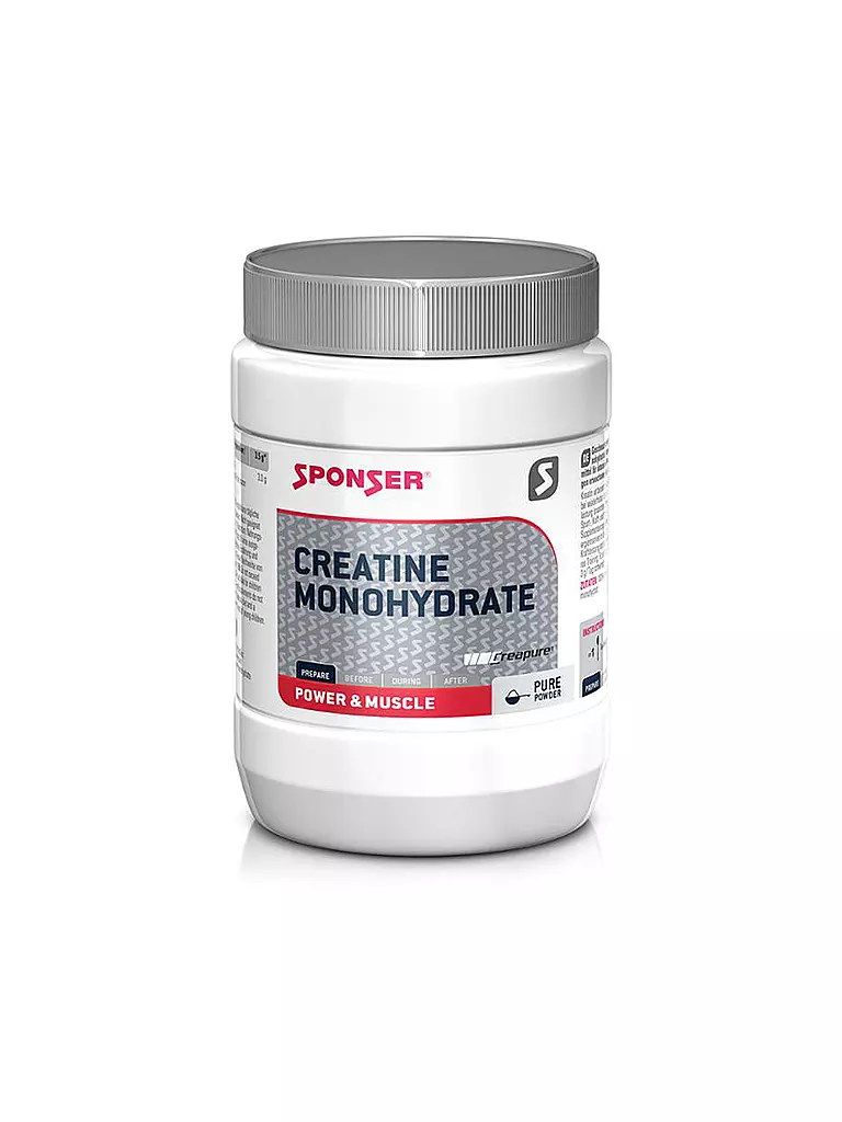 SPONSER | Creatine Monohydrat Pulver neutral, 500 g Dose | keine Farbe