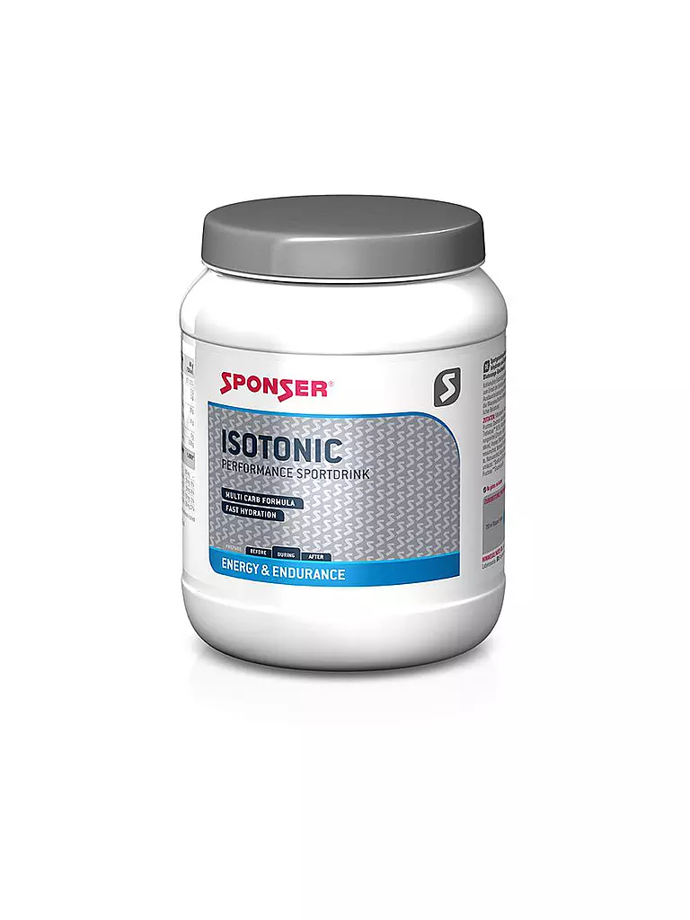 SPONSER | Isotonic Instantpulver Pfirsich 1.000 g Dose | keine Farbe