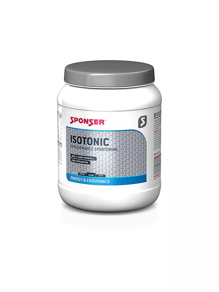 SPONSER | Isotonic Instantpulver Zitrone 1.000 g Dose | bunt