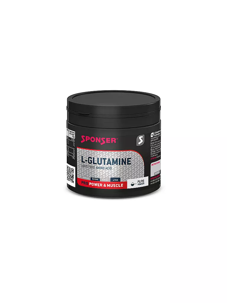 SPONSER | L-Glutamine Pulver Pure neutral, 350 g Dose | keine Farbe