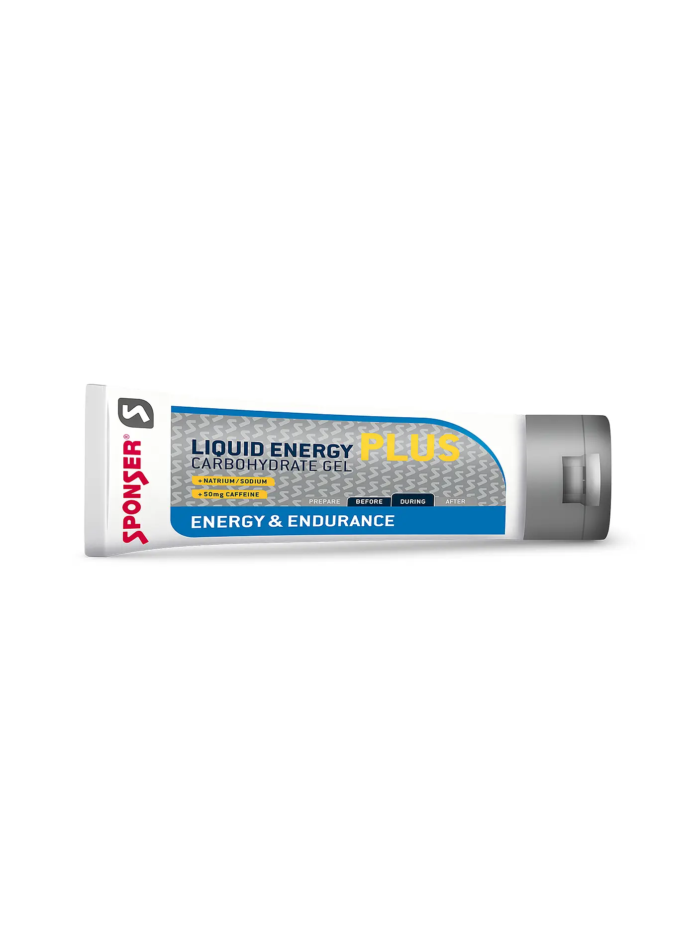 SPONSER | Liquid Energy Plus, koffein-/taurinhaltig neutral, 70 g Tube | bunt
