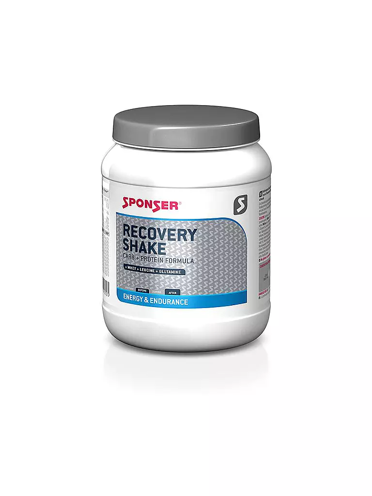 SPONSER | Recovery Shake Instantpulver Vanille, 900 g Dose | bunt