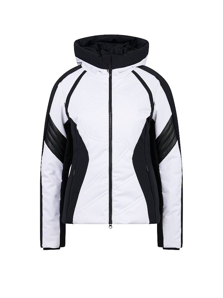 SPORTALM Damen Skijacke mit Kunstleder weiss | 44