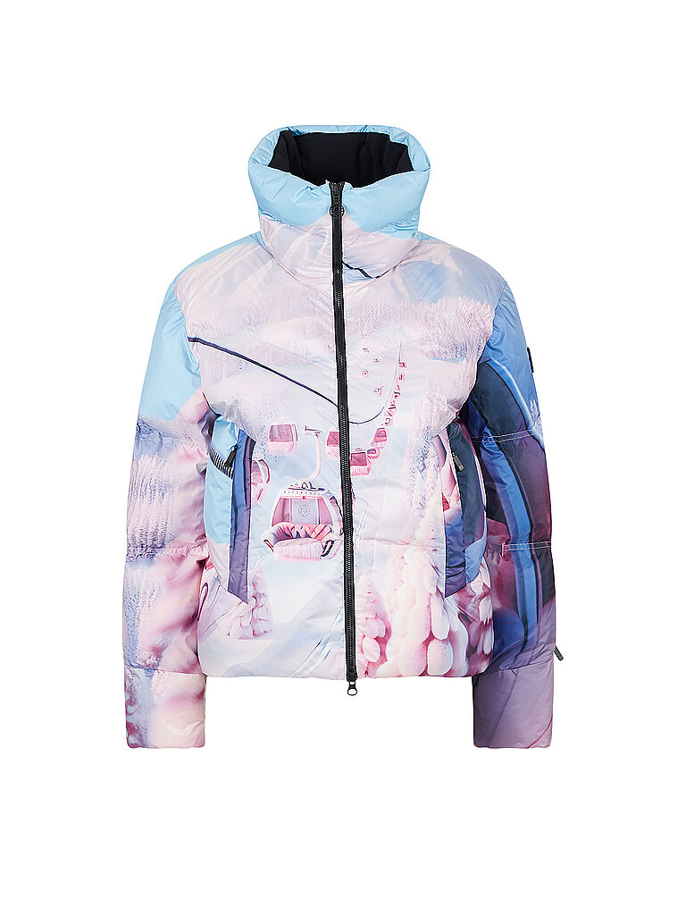 SPORTALM Damen Daunen Skijacke mit exklusivem Print bunt | 36