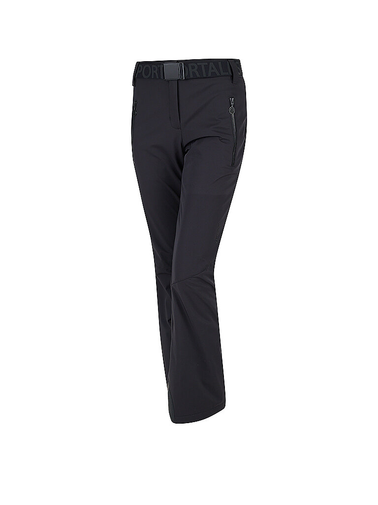SPORTALM Damen Skihose mit schmeichelnder Silhouette schwarz | 34
