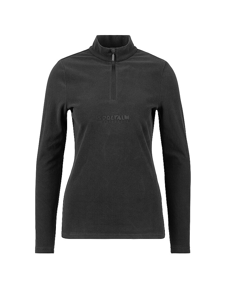 Sportalm Damen Unterzieh Zipshirt schwarz