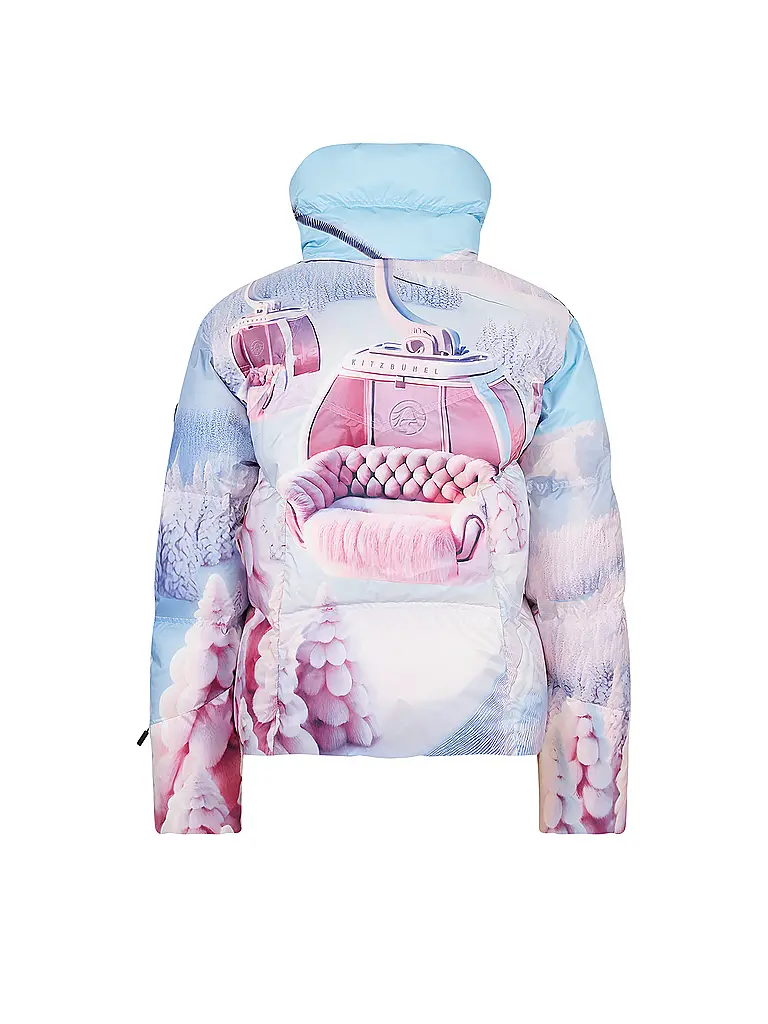 SPORTALM | Damen Daunen Skijacke mit exklusivem Print | 