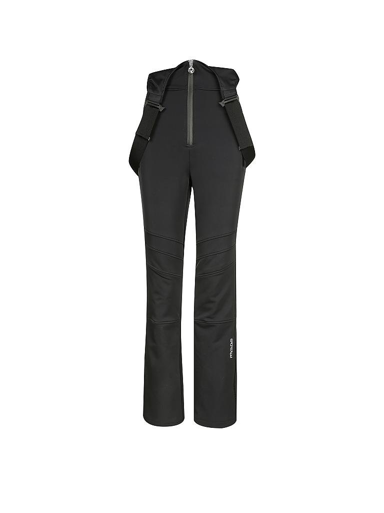 SPORTALM | Damen Hosenträgerskihose | schwarz