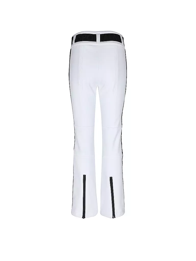 SPORTALM | Damen Ski  Softshell-Hose mit Gürtel | schwarz