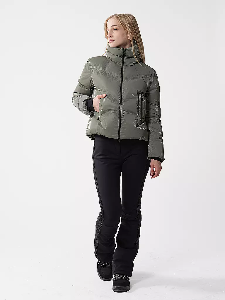 SPORTALM | Damen Ski Daunenjacke Orlando mit Kragen | grau