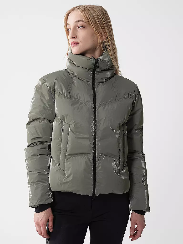 SPORTALM | Damen Ski Daunenjacke Orlando mit Kragen | grau