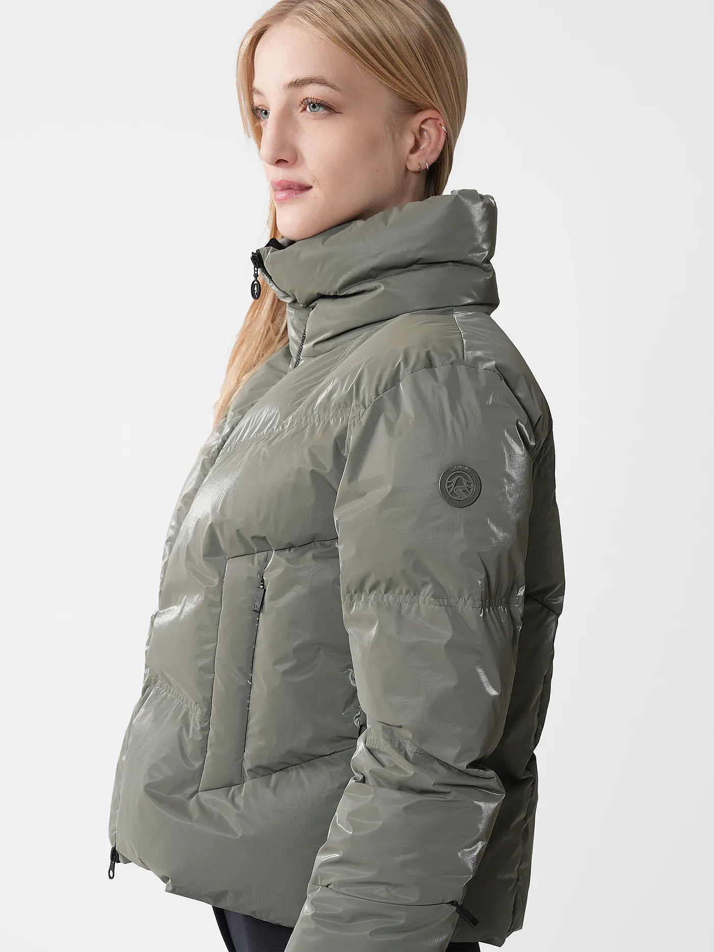 SPORTALM | Damen Ski Daunenjacke Orlando mit Kragen | grau