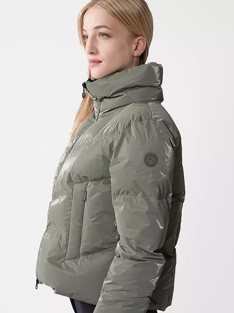 SPORTALM | Damen Ski Daunenjacke Orlando mit Kragen | grau