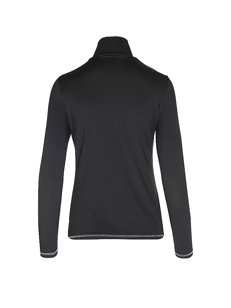 SPORTALM | Damen Ski Unterzieh Zipshirt  | schwarz
