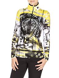 SPORTALM | Damen Ski-Funktionsshirt  | gelb