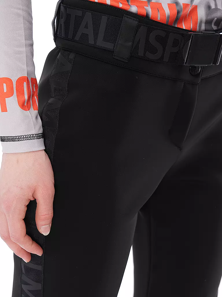 SPORTALM | Damen Skihose mit Gürtel | weiss