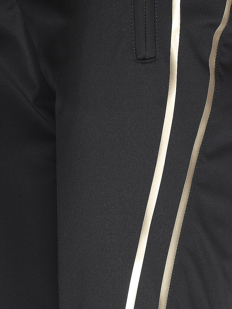 SPORTALM | Damen Skihose mit geschwungenen Transfermotiven in icegold  | schwarz