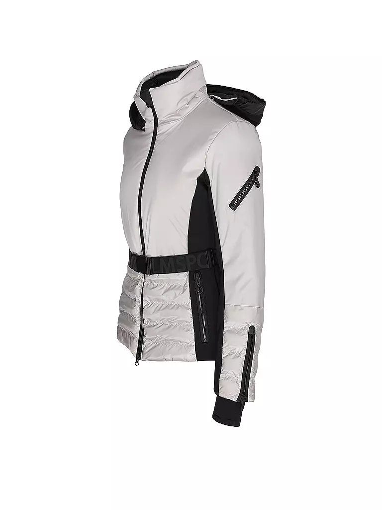 SPORTALM | Damen Skijacke  in Colour-Blocking mit Gürtel | beige