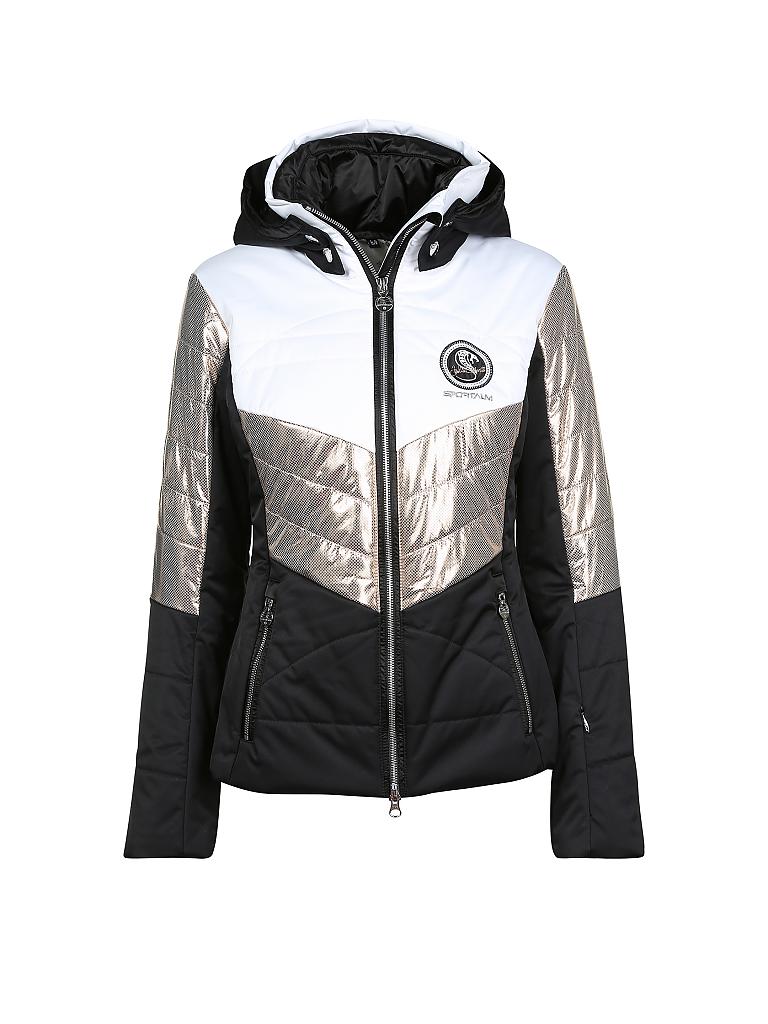 Winterkleidung Sportalm Jacke Schwarz WeiÃƒÂŸ SPORTALM