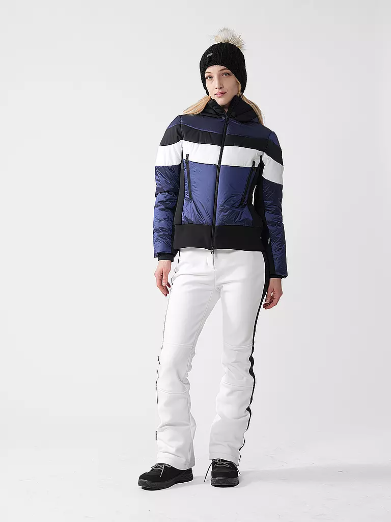 SPORTALM | Damen Skijacke mit Kapuze | dunkelblau