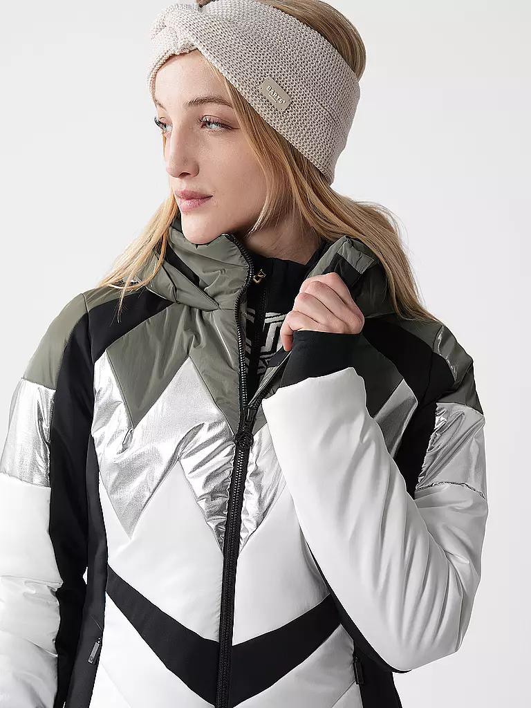 SPORTALM | Damen Skijacke mit Kapuze | grau