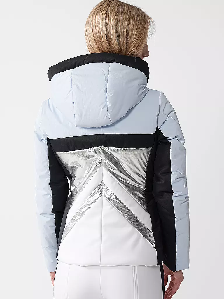 SPORTALM | Damen Skijacke mit Kapuze | hellblau
