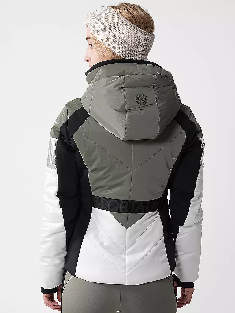 SPORTALM | Damen Skijacke mit Kapuze | grau