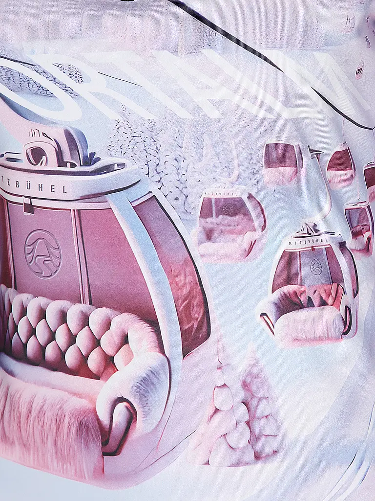 SPORTALM | Damen Unterzieh Zipshirt mit exklusivem Print |