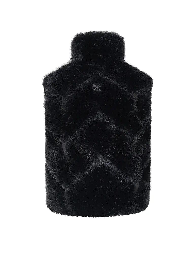 SPORTALM | Damen Weste Fake Fur | Schwarz