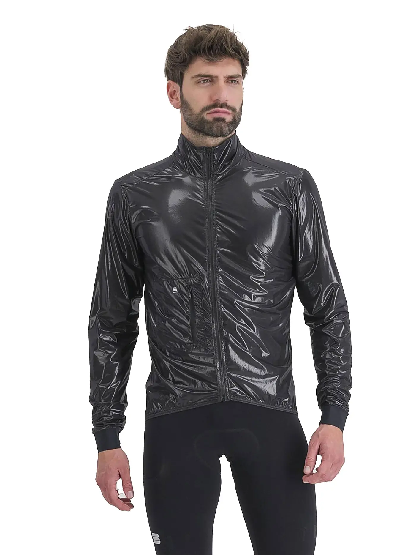 SPORTFUL | Herren Rad Windjacke Giara | schwarz