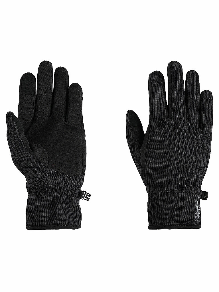 SPYDER Herren Handschuhe Bandit Strick schwarz | S