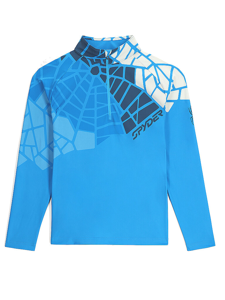 SPYDER Herren Unterzieh Zipshirt Vital blau | S
