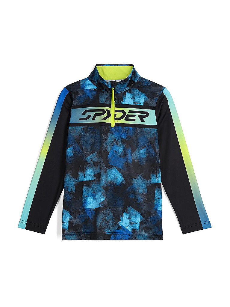 SPYDER Jungen Unterzieh Zipshirt Jacobs blau | 158
