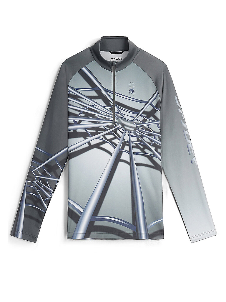 SPYDER Herren Unterzieh Zipshirt Legacy grau | S