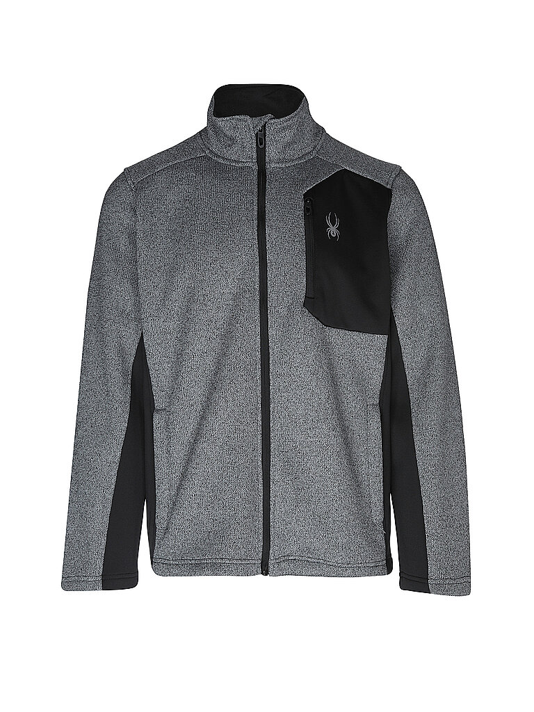 Spyder Herren Sweatjacke Core Fleece grau