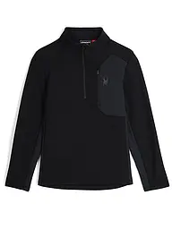 SPYDER | Herren Pullover mit 1/2 Zip BANDIT | schwarz