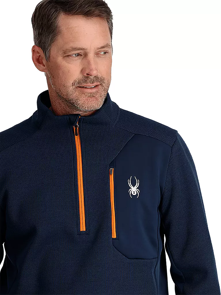 SPYDER | Herren Pullover mit 1/2 Zip BANDIT | grau