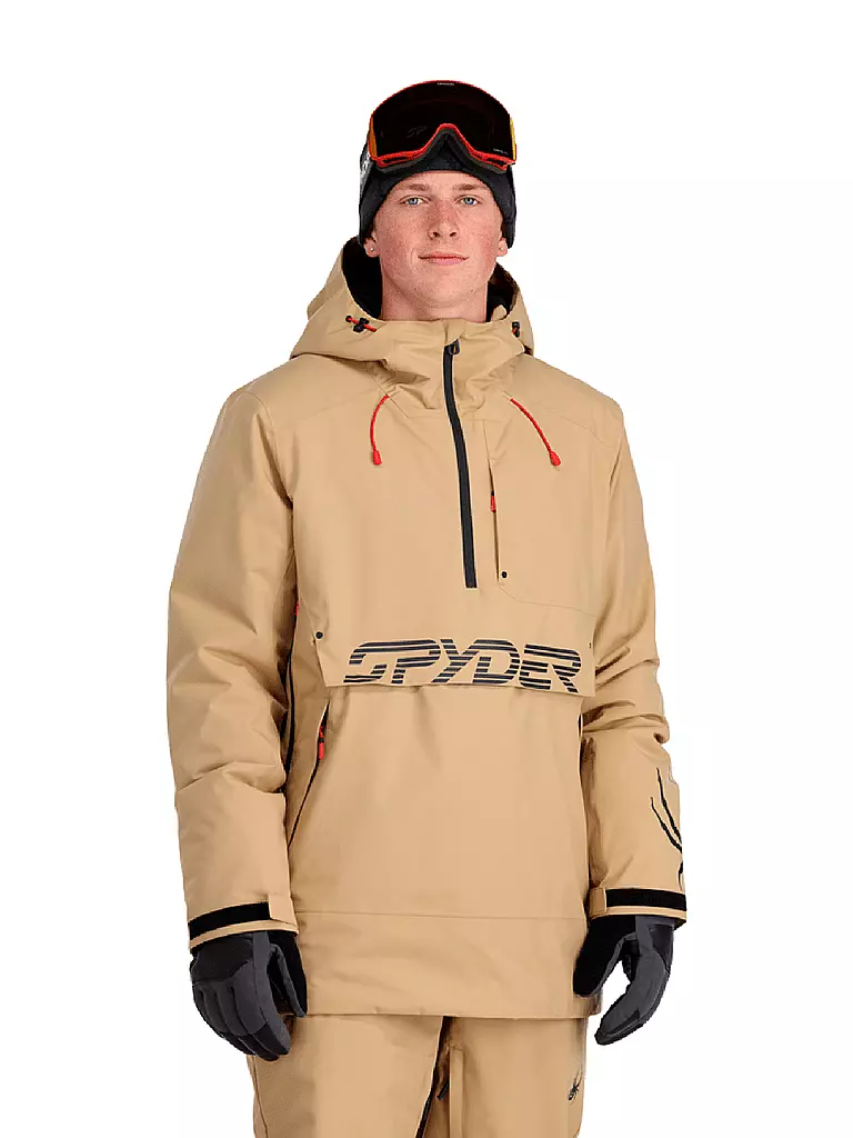 SPYDER | Herren Ski Schlupfjacke Signal | senf