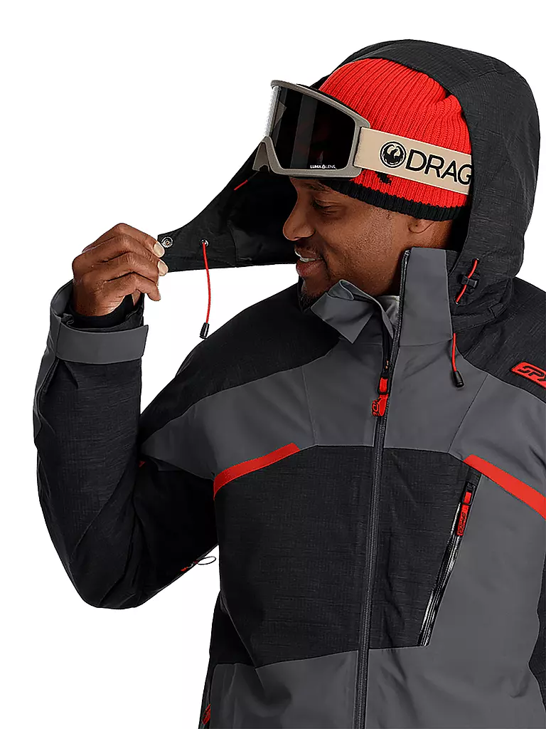 SPYDER | Herren Skijacke Leader | grau