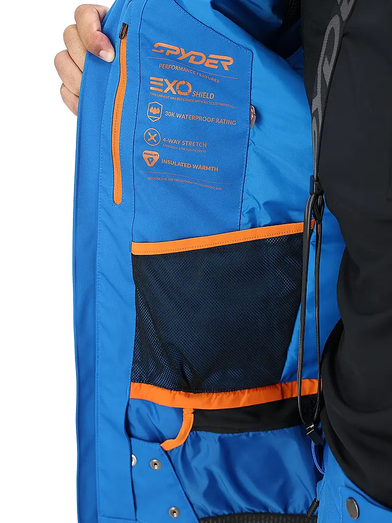 SPYDER | Herren Skijacke Leader | blau