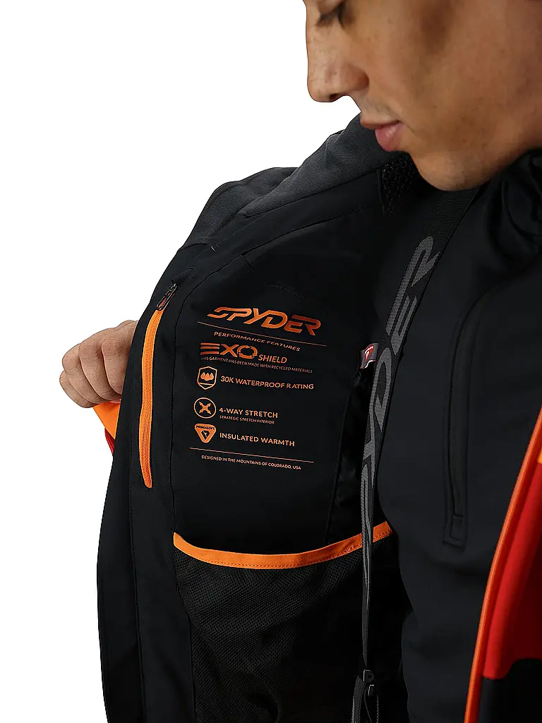SPYDER | Herren Skijacke Titan | rot