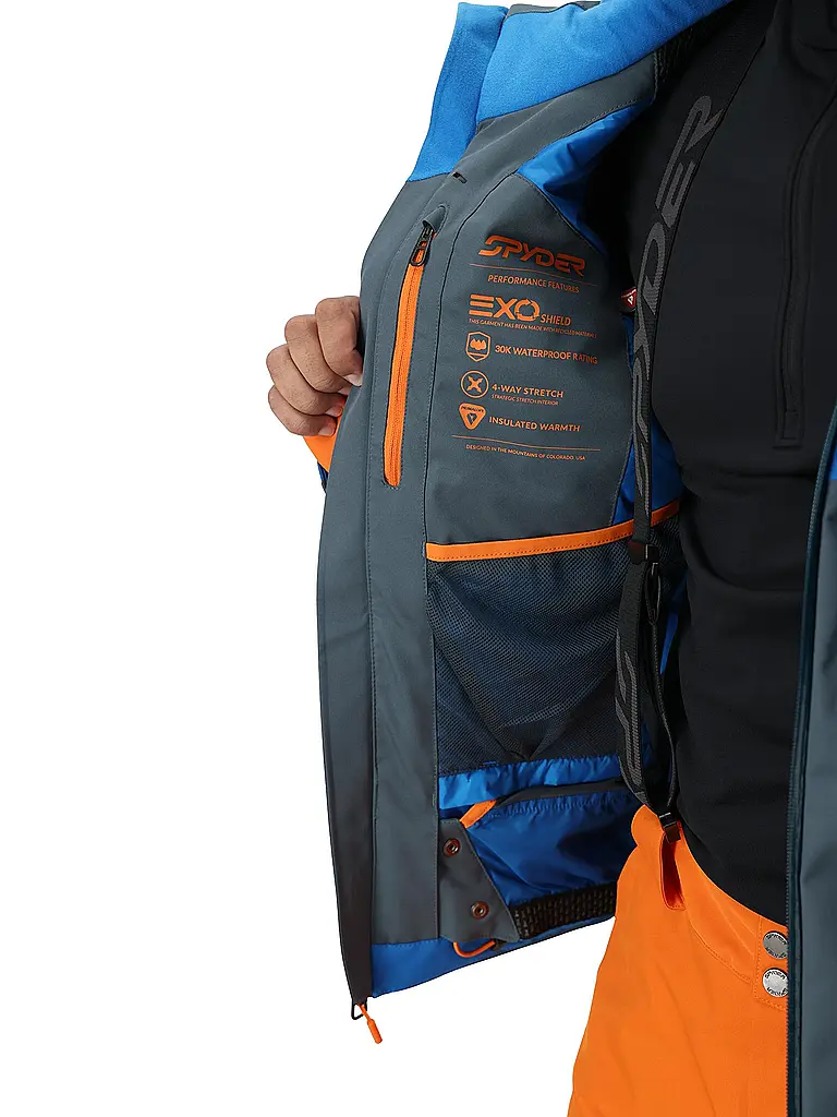 SPYDER | Herren Skijacke Titan | blau